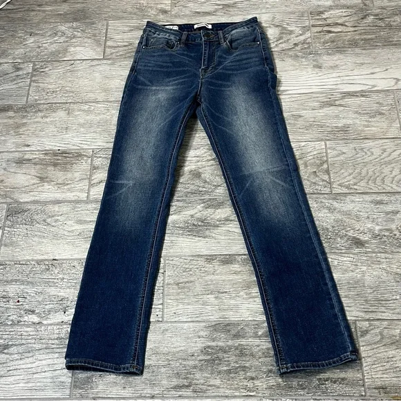 Vigoss ACE Strait Leg Jeans Women’s Size 26 Blue Retro Casual Trending Essential - Picture 2 of 10